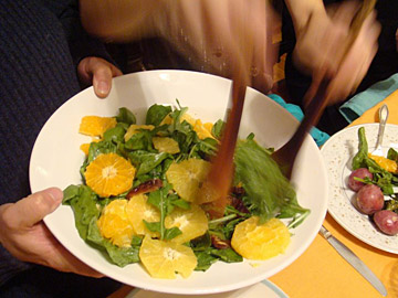 Arugula Salad with Dates and Oranges