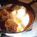 Fried chicken on multiple burners — a thing of beauty